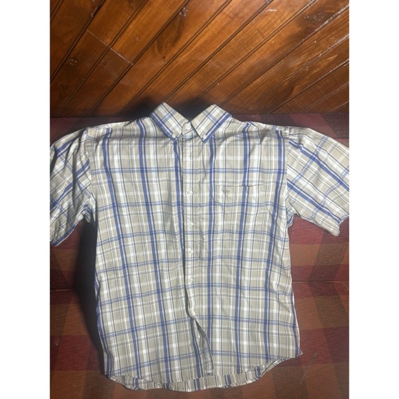 Lot Of 3 Mens Button-Down Dress Shirts Size Large, Assorted Patterns - Picture 7 of 7